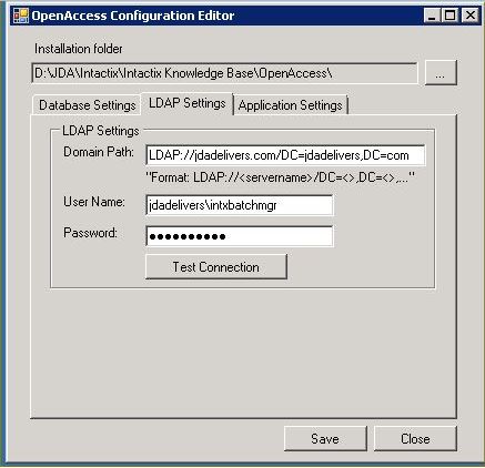 Knowledge How To Configure Ldap In Open Access